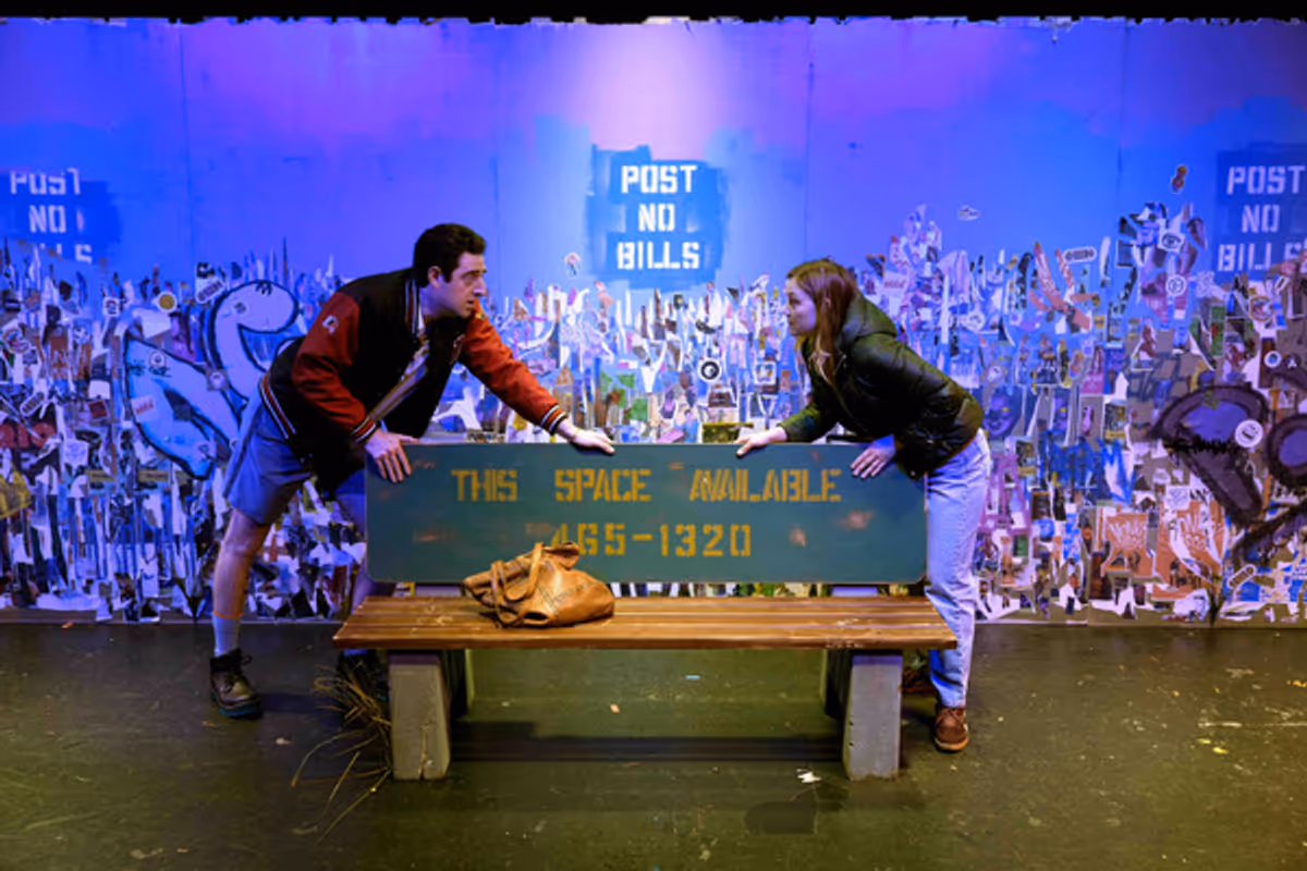 Chad Coe and Marisa Van Den Borre at Photos: IRONBOUND at the Madnani Theatre in Hollywood