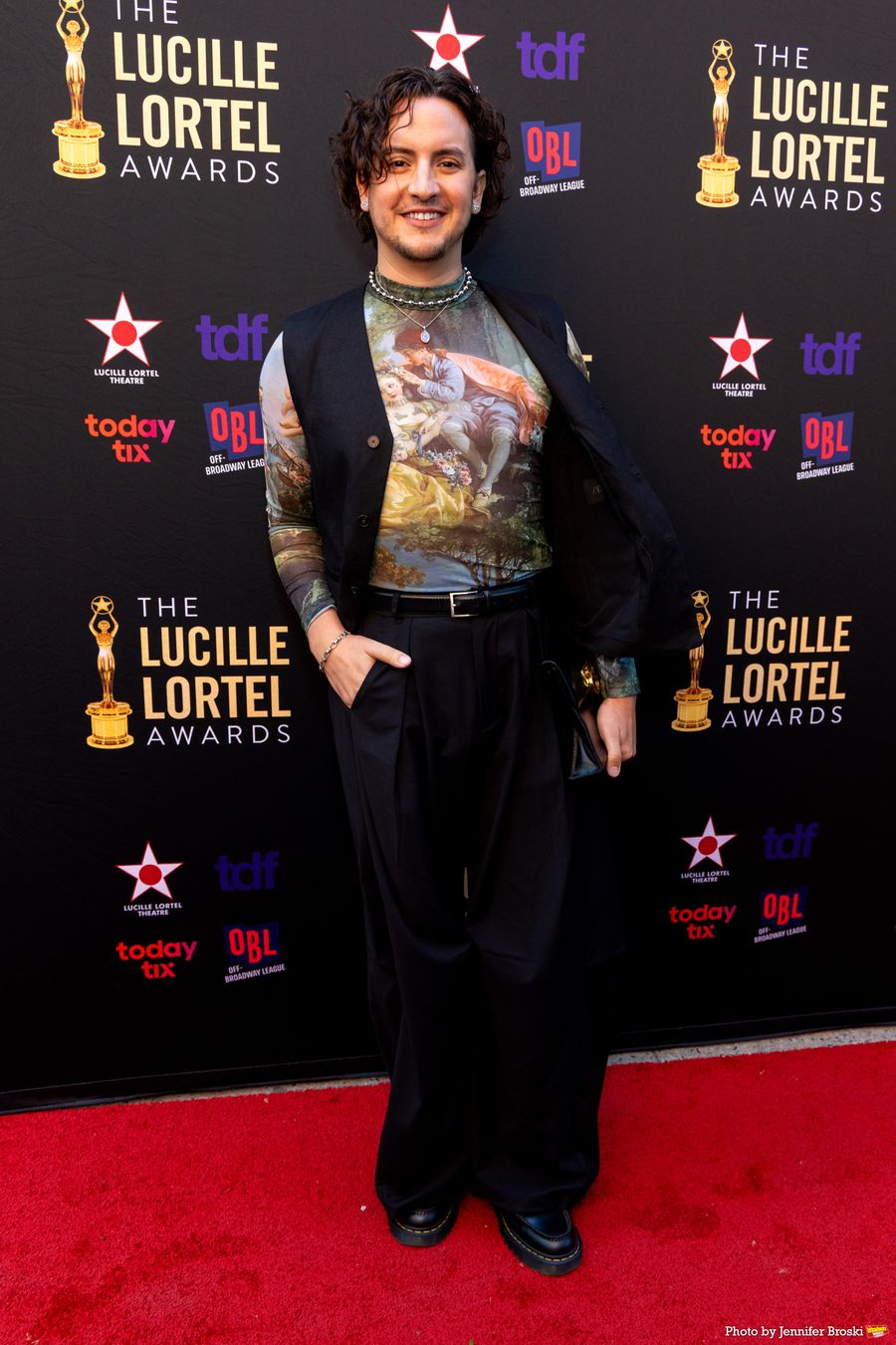 Photos: Ben Platt, Noah Galvin, Kara Young and More on the 2026 Lucille Lortel Awards Red Carpet Image