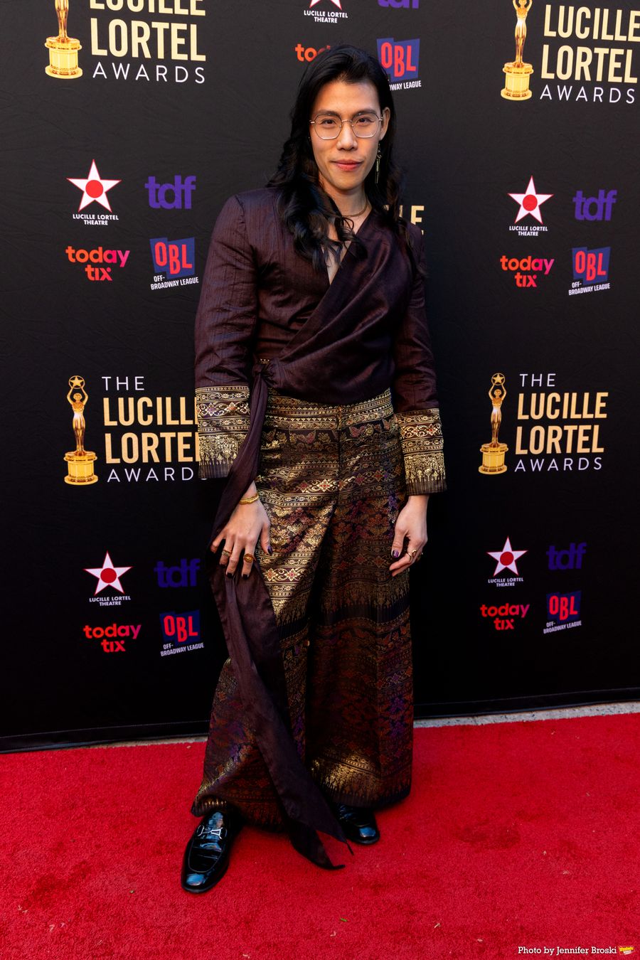 Photos: Ben Platt, Noah Galvin, Kara Young and More on the 2026 Lucille Lortel Awards Red Carpet Image