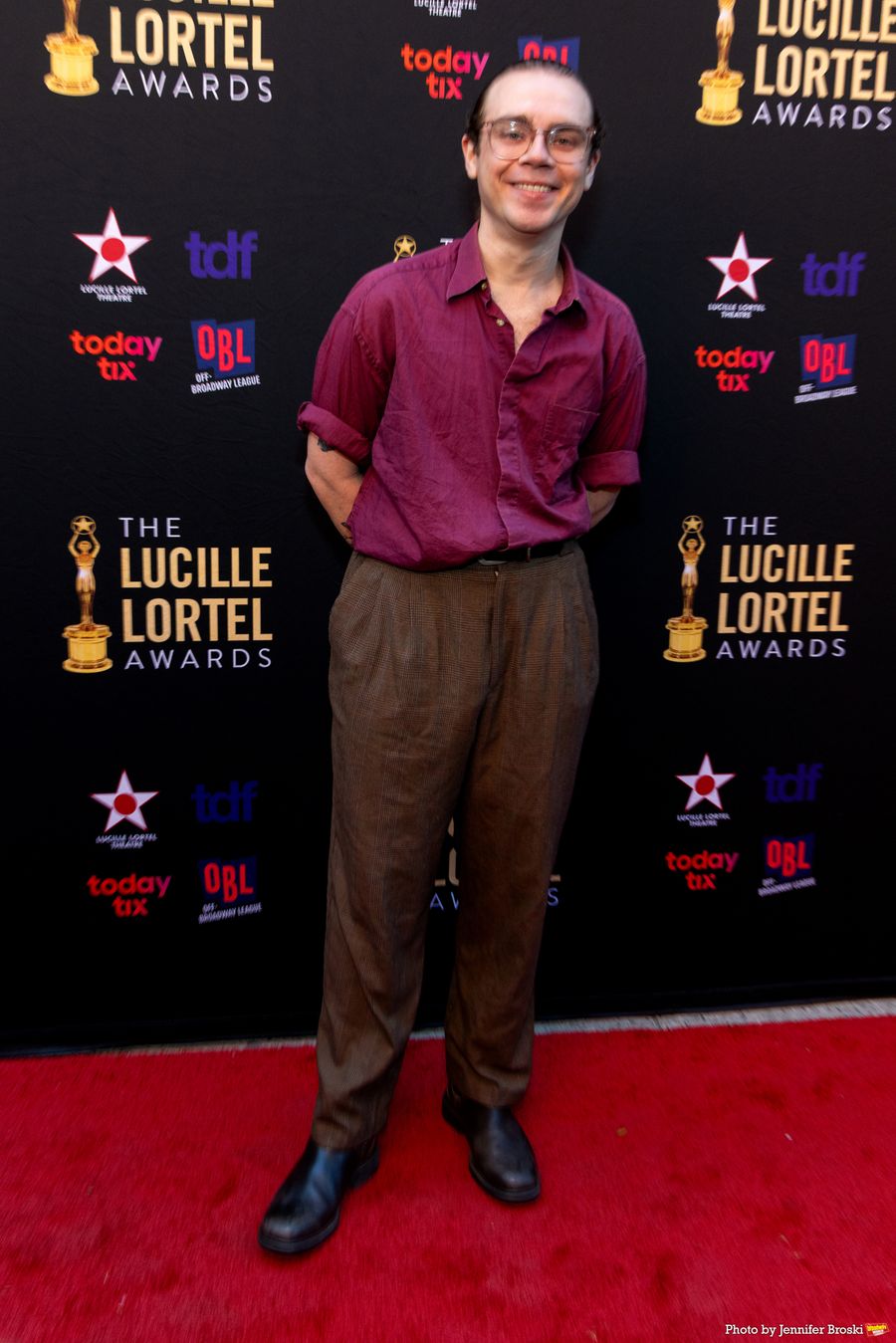 Photos: Ben Platt, Noah Galvin, Kara Young and More on the 2026 Lucille Lortel Awards Red Carpet Image