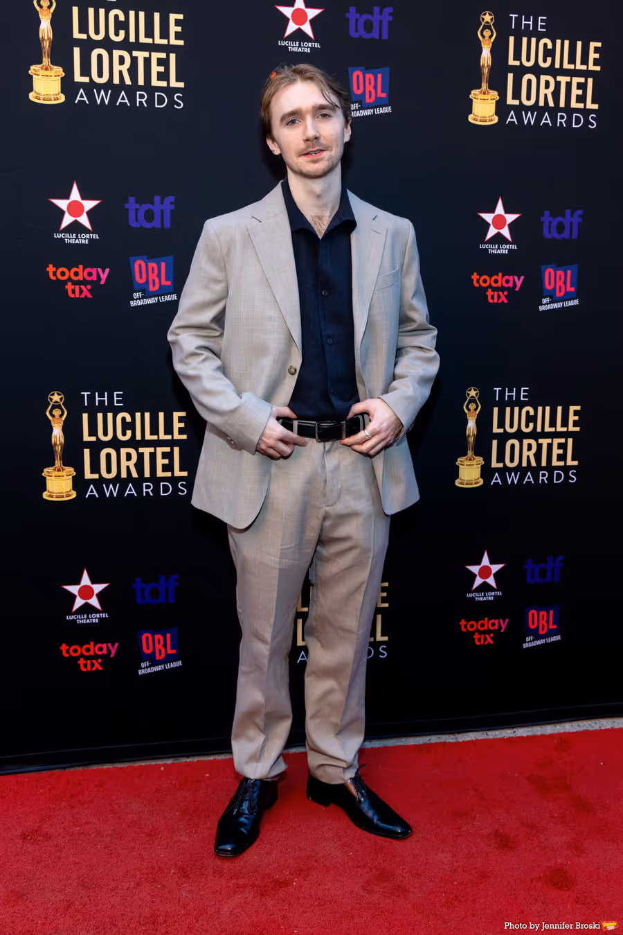 Photos: Ben Platt, Noah Galvin, Kara Young and More on the 2026 Lucille Lortel Awards Red Carpet Image