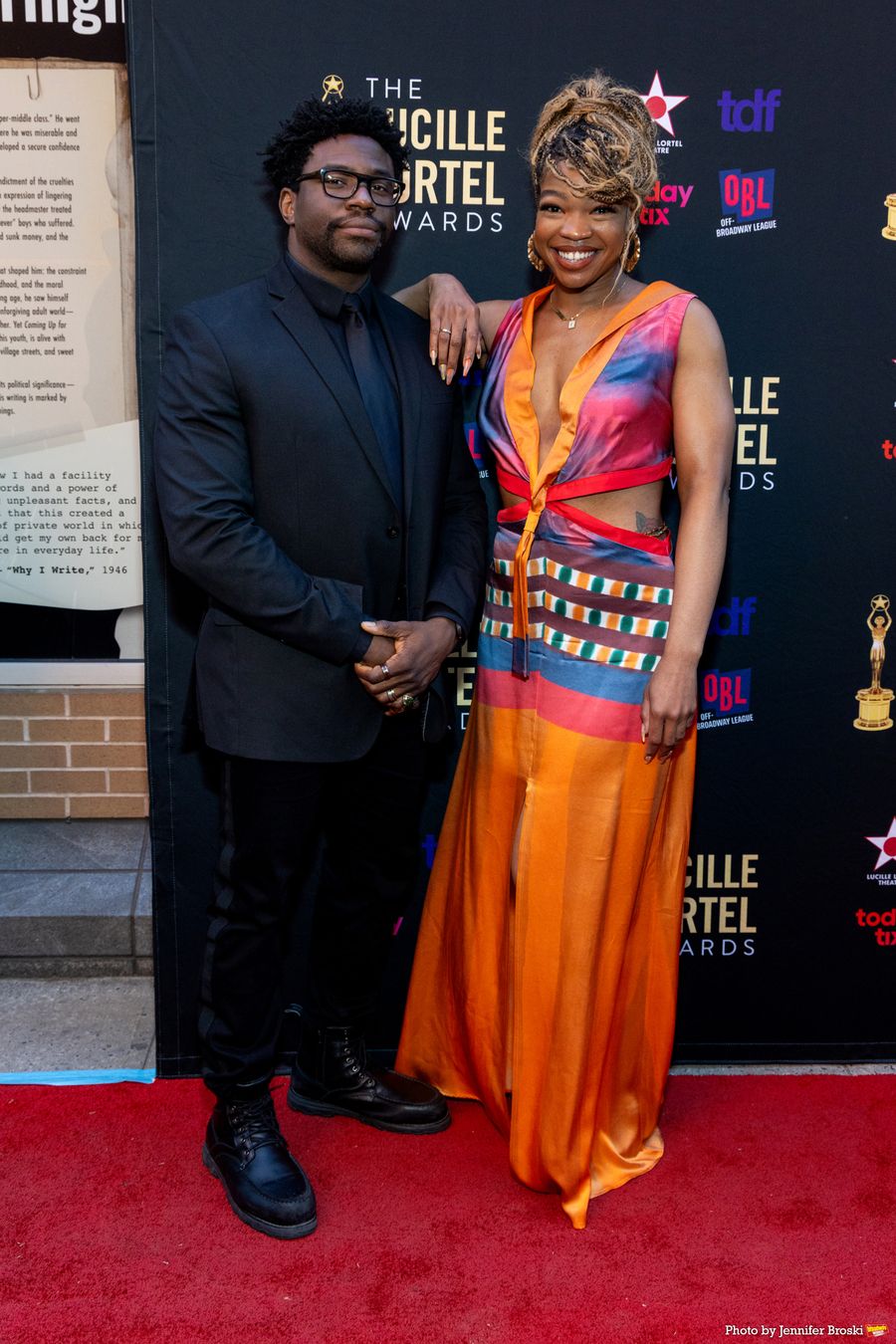Photos: Ben Platt, Noah Galvin, Kara Young and More on the 2026 Lucille Lortel Awards Red Carpet Image