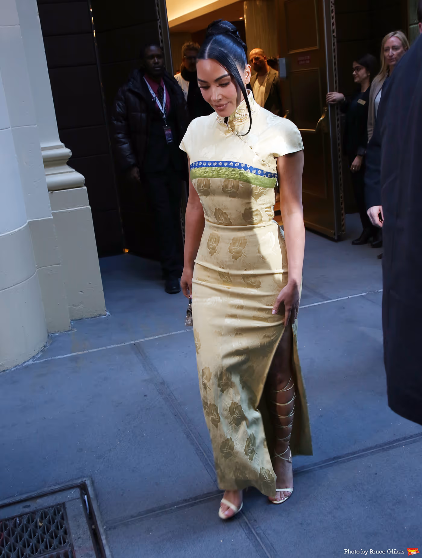 Photos: Producer Kim Kardashian Visits THE FEAR OF 13 on Broadway  Image