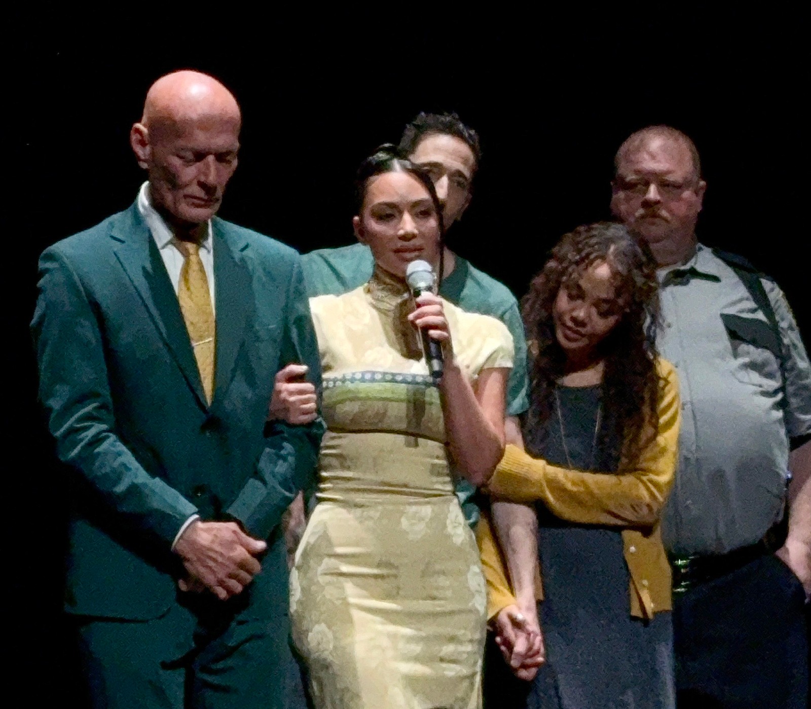 Photos: Kim Kardashian Visits THE FEAR OF 13 on Broadway — photo 9 of 10