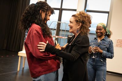 Ra'Mya Latiah Aikens, Deirdre O’Connell, and LaChanze  Photo