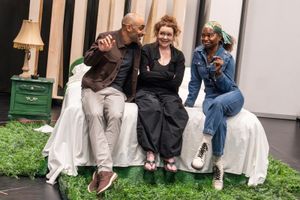 Saheem Ali, Deirdre O'Connell, and LaChanze  Photo