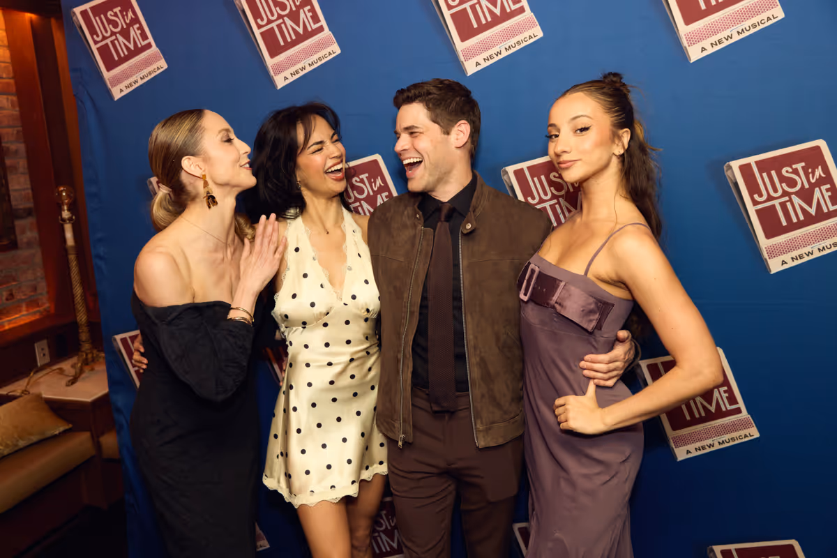 Claire Camp, Jessica Mallare White, Jeremy Jordan, Julia Grondin - Photo by Austin Pogrob at 