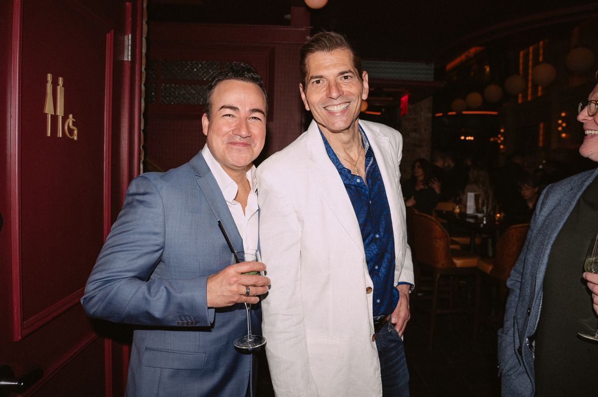 Caesar Samayoa, Joe Barbara - Photo by Michaelah Reynolds at Photos: JUST IN TIME Celebrates Its First Broadway Anniversary