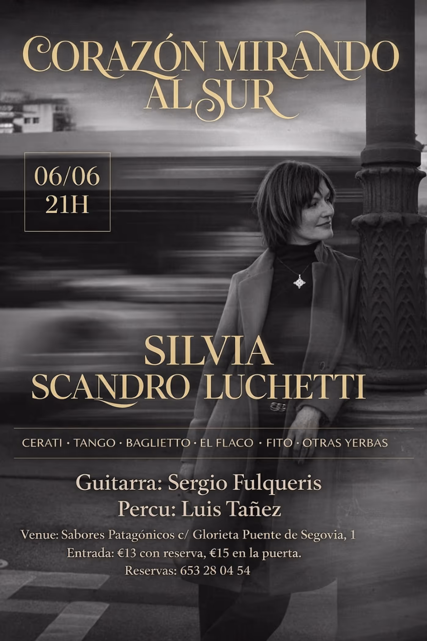 Silvia Scandro Luchetti presenta su concierto CORAZÓN MIRANDO AL SUR  Image