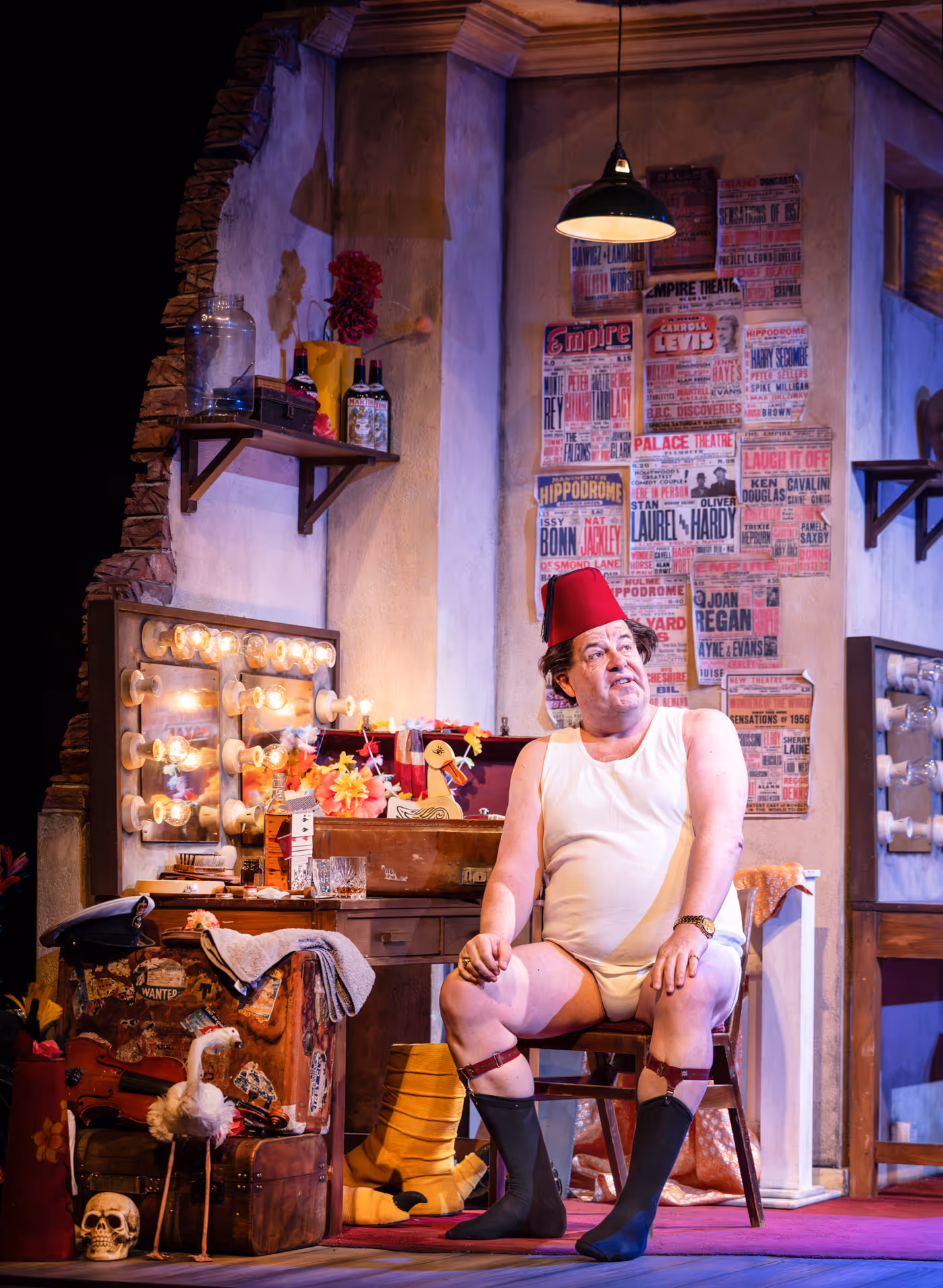 Photos: Steve Royle, Damian Williams, and Simon Cartwright in THE LAST LAUGH UK Tour  Image