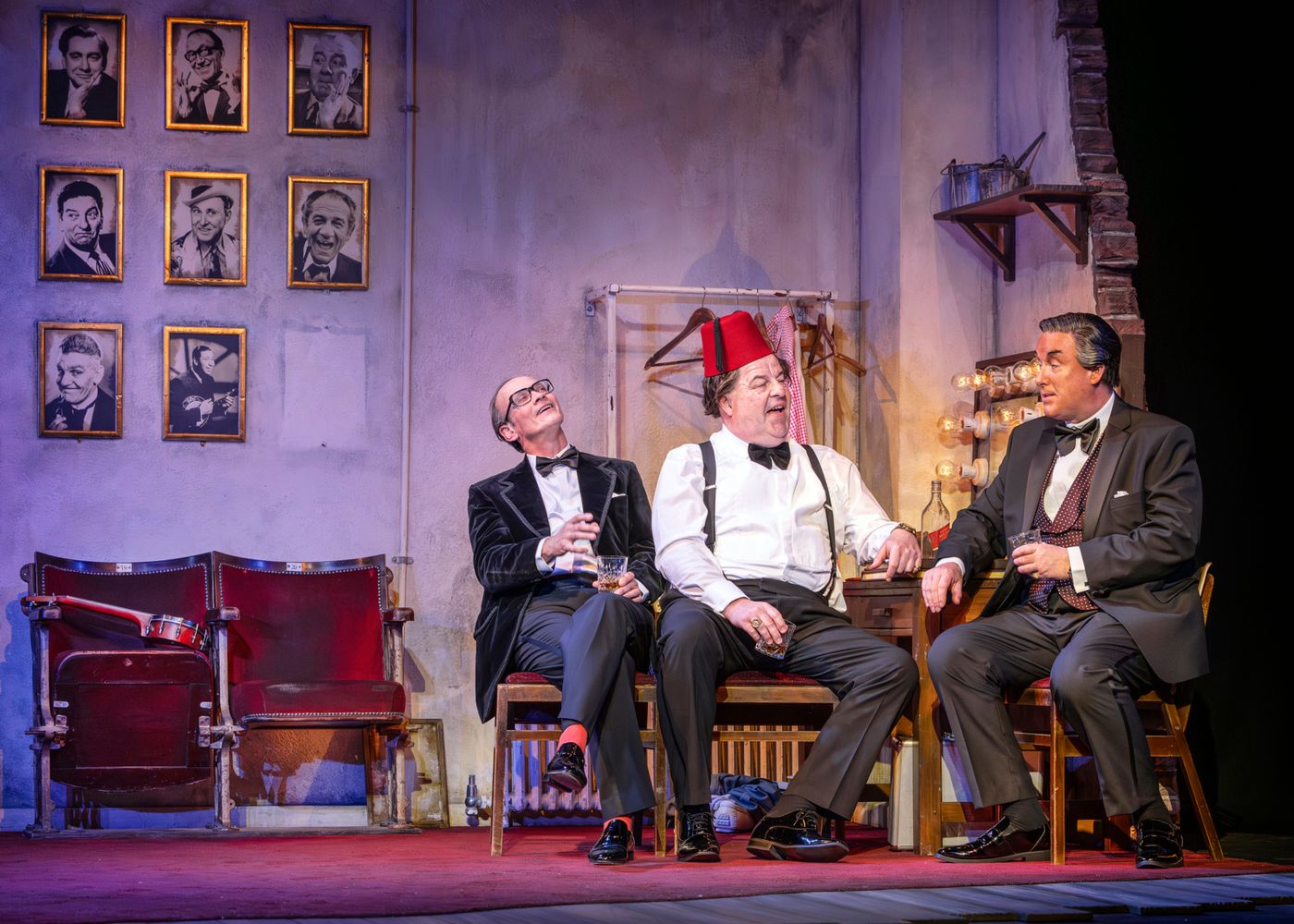 Photos: Steve Royle, Damian Williams, and Simon Cartwright in THE LAST LAUGH UK Tour  Image