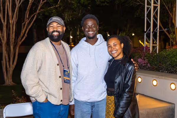 JuCoby Johnson, Quaz Degraft and Jessenia Ingram Photo