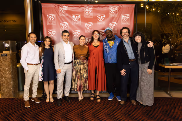 Bobby Farsad, Simin Farsad, Ali Rezvani, Suzanne Appel, Sarah Henderson, Marcus… Photo