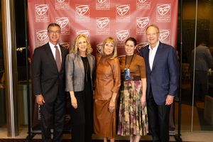 Canterbury Consulting Chairman Michael Laven, Cheryl Jensen Laven, Tammi Cluck, SCR M Photo