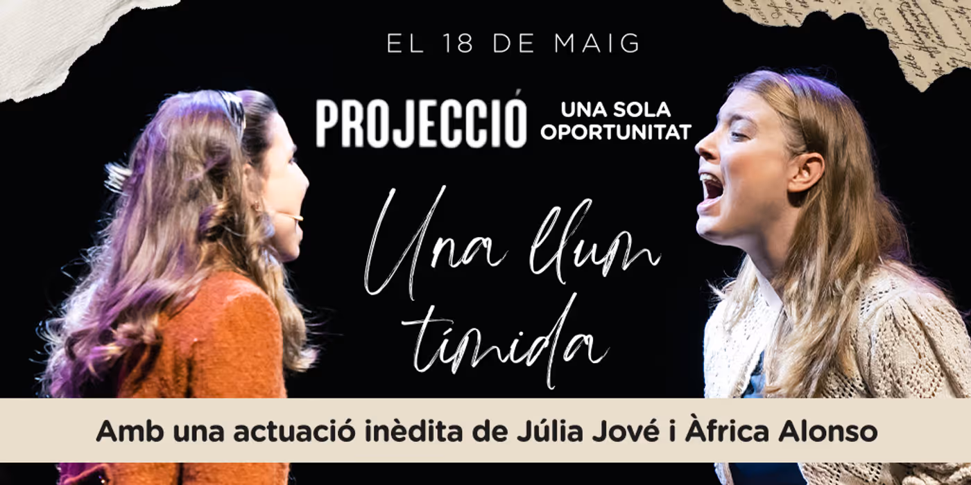 UNA LLUM TÍMIDA celebra su aniversario con un encuentro único  Image