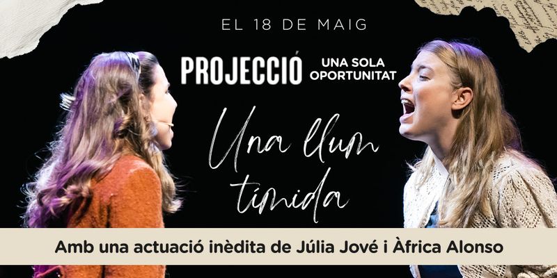 UNA LLUM TÍMIDA celebra su aniversario con un encuentro único Image