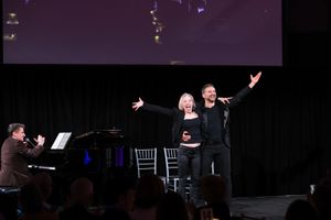 Seth Rudetsky, Charlotte d'Amboise, Tony Yazbeck Photo