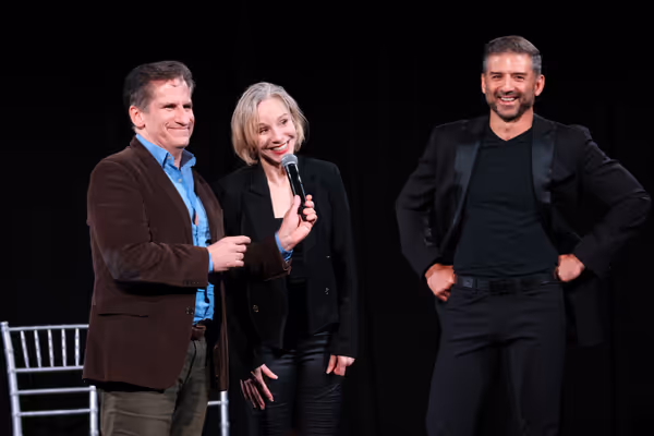 Seth Rudetsky, Charlotte d'Amboise, Tony Yazbeck Photo