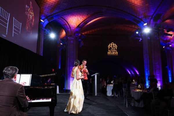 Seth Rudetsky, Ta'Nika Gibson, Brian Stokes Mitchell Photo