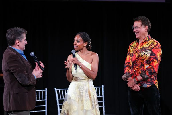 Seth Rudetsky, Ta'Nika Gibson, Brian Stokes Mitchell Photo