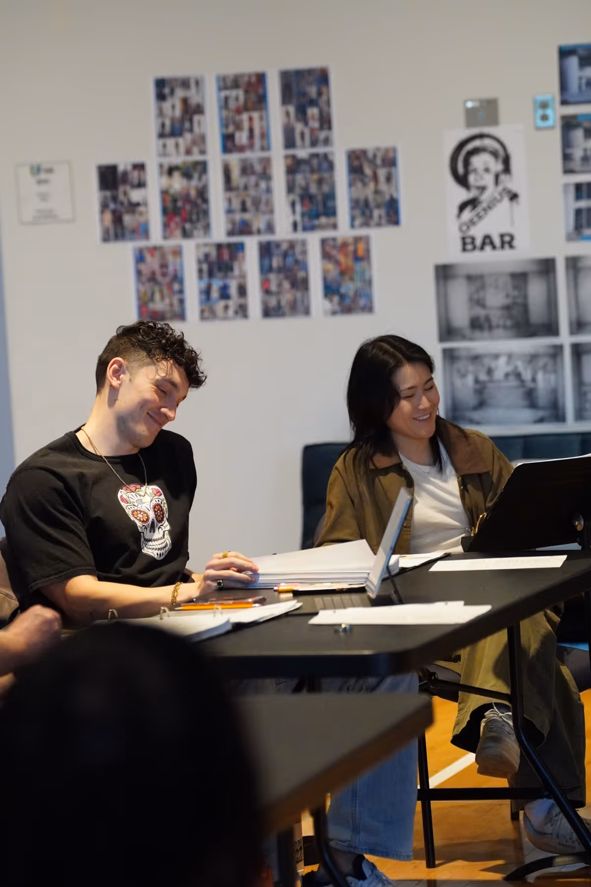 James Olivas and Amy Keum at 