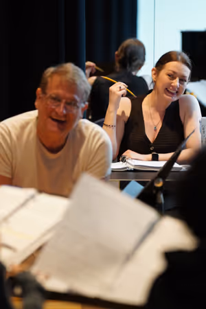 Jeff Calhoun and Caroline Kay Photo