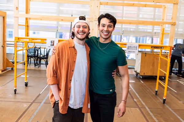 Sean Harrison Jones and Antony Sanchez Photo