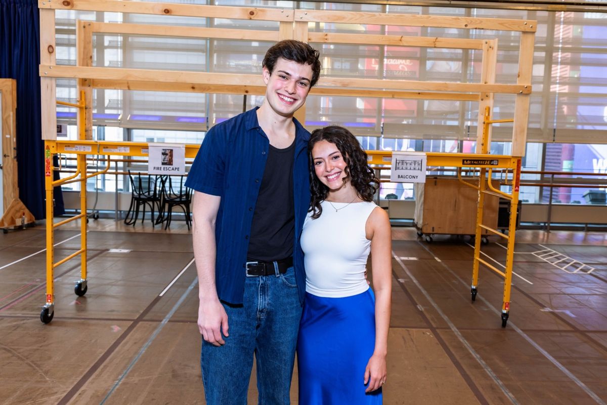 Noah Henry and Sarah-Anne Martinez  at 