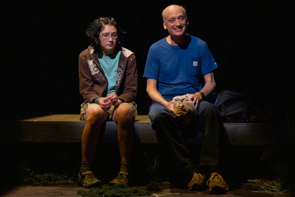 Haley Wong and Frank Wood Photo