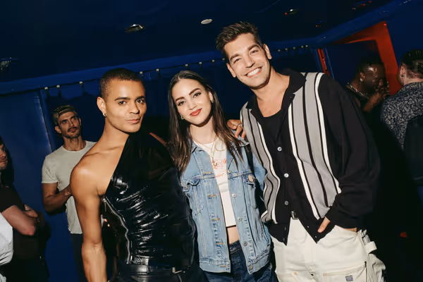 Layton Williams, Melissa Barrera, and Matt Rogers (c. ValerieTerranova)332- Photo