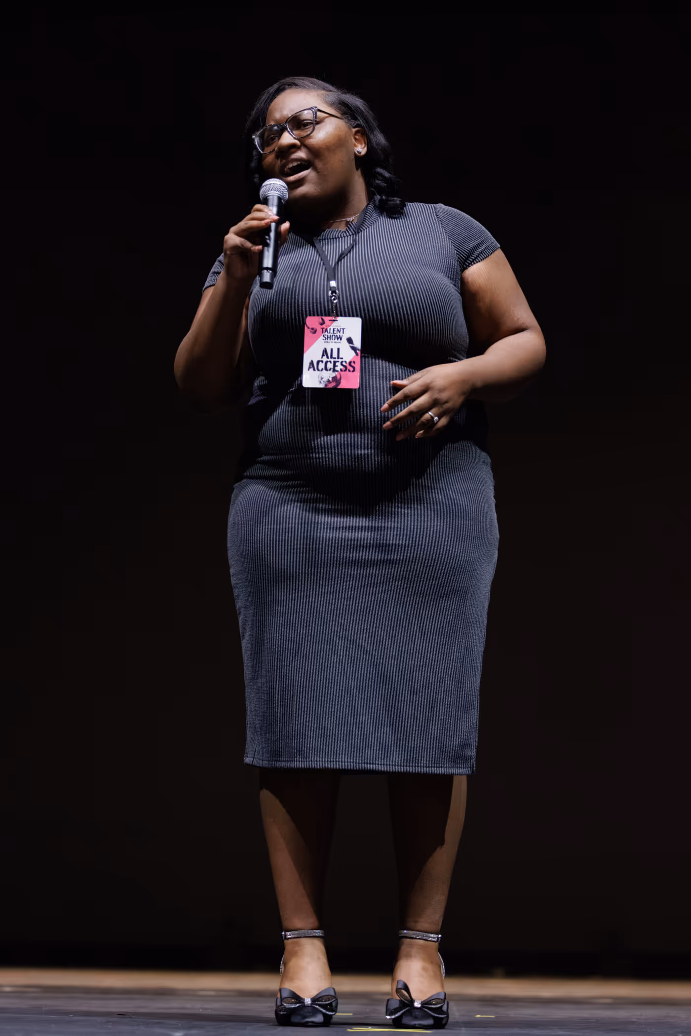 Photos: Leslie Odom Jr., Michael Park & Radio City Rockettes Visit GARDEN OF DREAMS Talent Show Rehearsals  Image