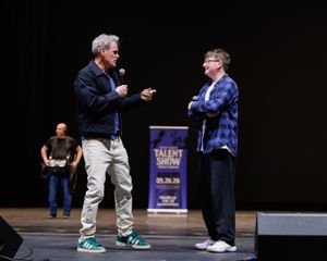 Michael Park & Austin G @ BroadwayWorld Michael Park & Austin G Photo
