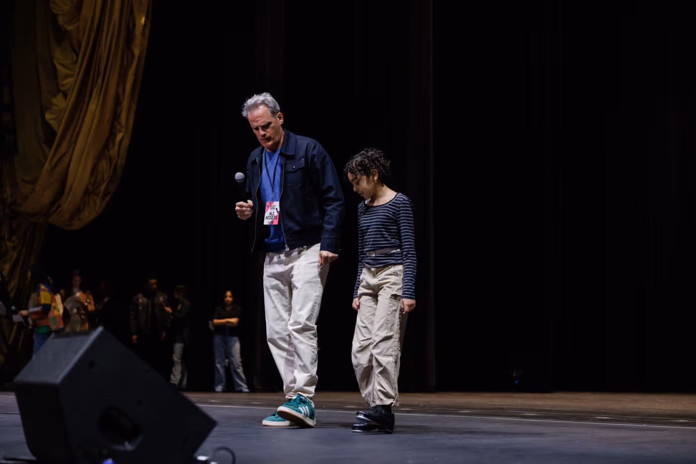 Photos: Leslie Odom Jr., Michael Park & Radio City Rockettes Visit GARDEN OF DREAMS Talent Show Rehearsals  Image