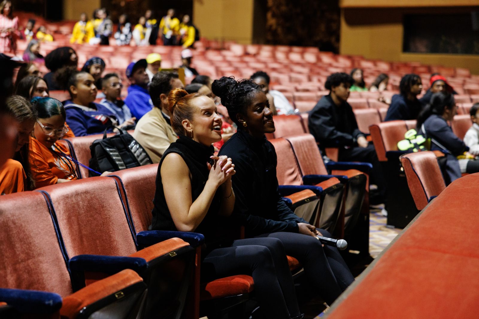 Photos: Leslie Odom Jr., Michael Park & Radio City Rockettes Visit GARDEN OF DREAMS Talent Show Rehearsals — photo 7 of 22