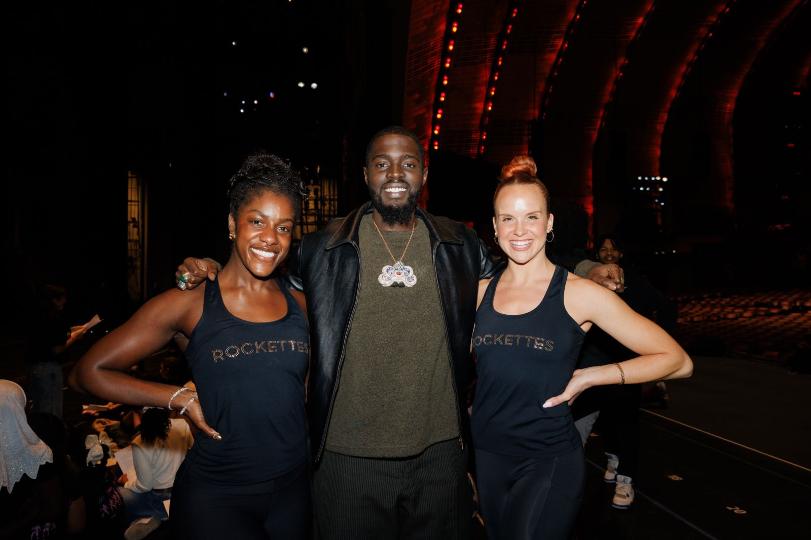 Photos: Leslie Odom Jr., Michael Park & Radio City Rockettes Visit GARDEN OF DREAMS Talent Show Rehearsals — photo 8 of 22