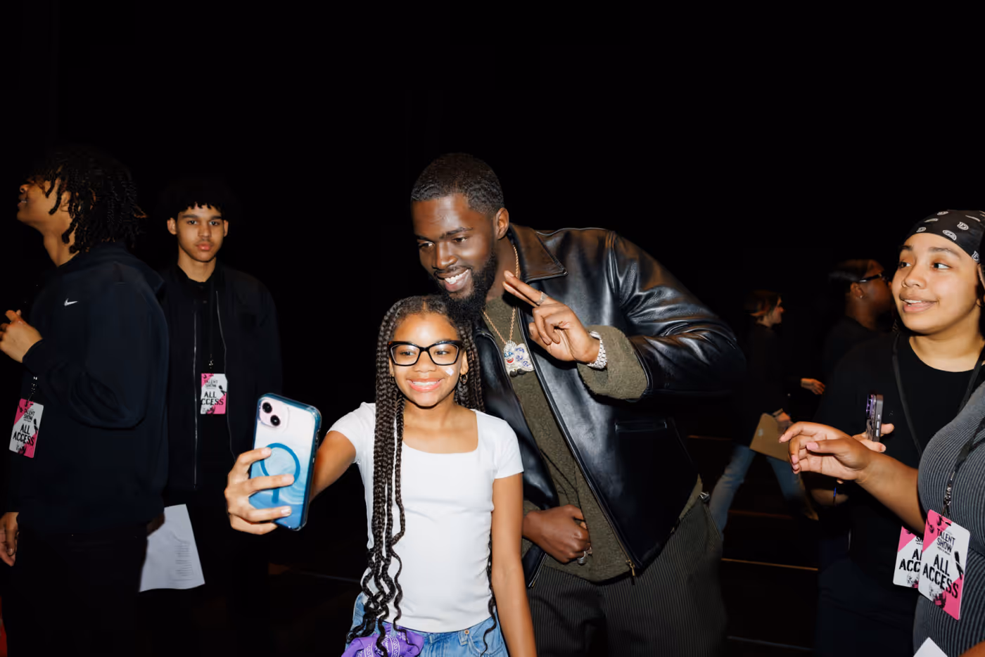 Photos: Leslie Odom Jr., Michael Park & Radio City Rockettes Visit GARDEN OF DREAMS Talent Show Rehearsals  Image