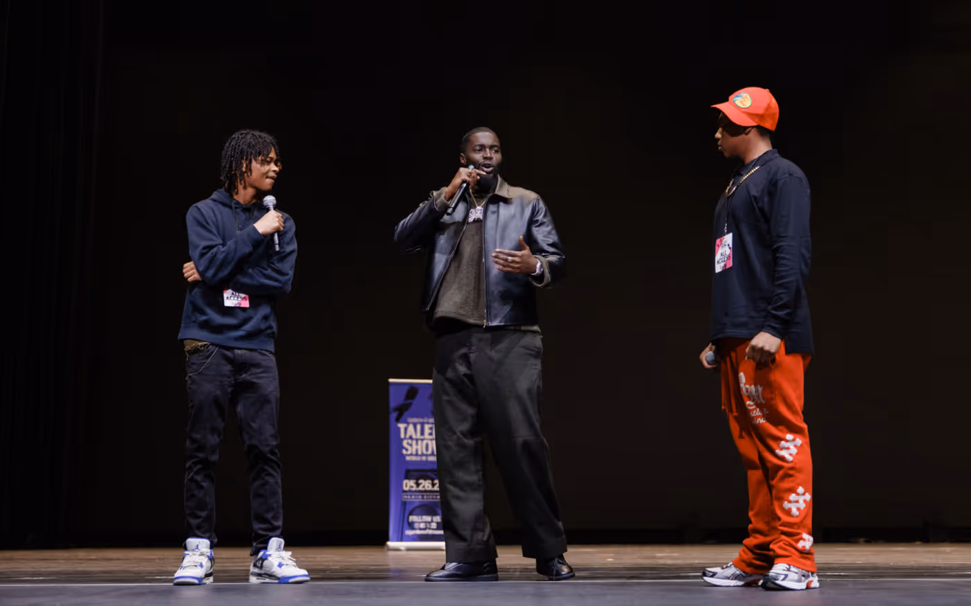 Photos: Leslie Odom Jr., Michael Park & Radio City Rockettes Visit GARDEN OF DREAMS Talent Show Rehearsals  Image
