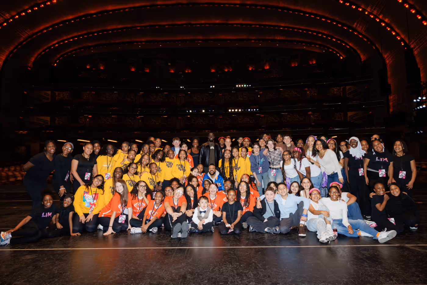 Photos: Leslie Odom Jr., Michael Park & Radio City Rockettes Visit GARDEN OF DREAMS Talent Show Rehearsals  Image