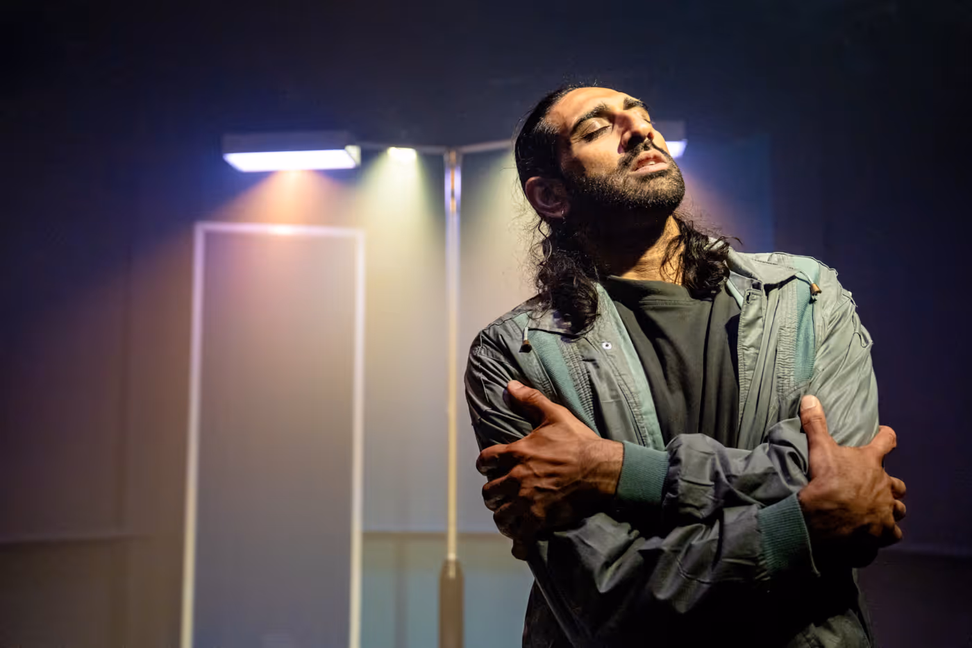 Photos: Amar Chadha-Patel in FOAL at the Finborough Theatre  Image