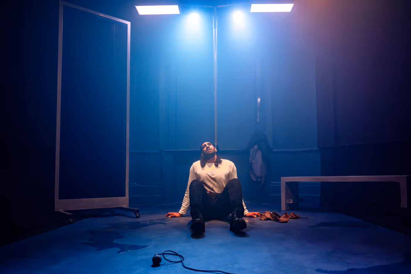 Photos: Amar Chadha-Patel in FOAL at the Finborough Theatre  Image