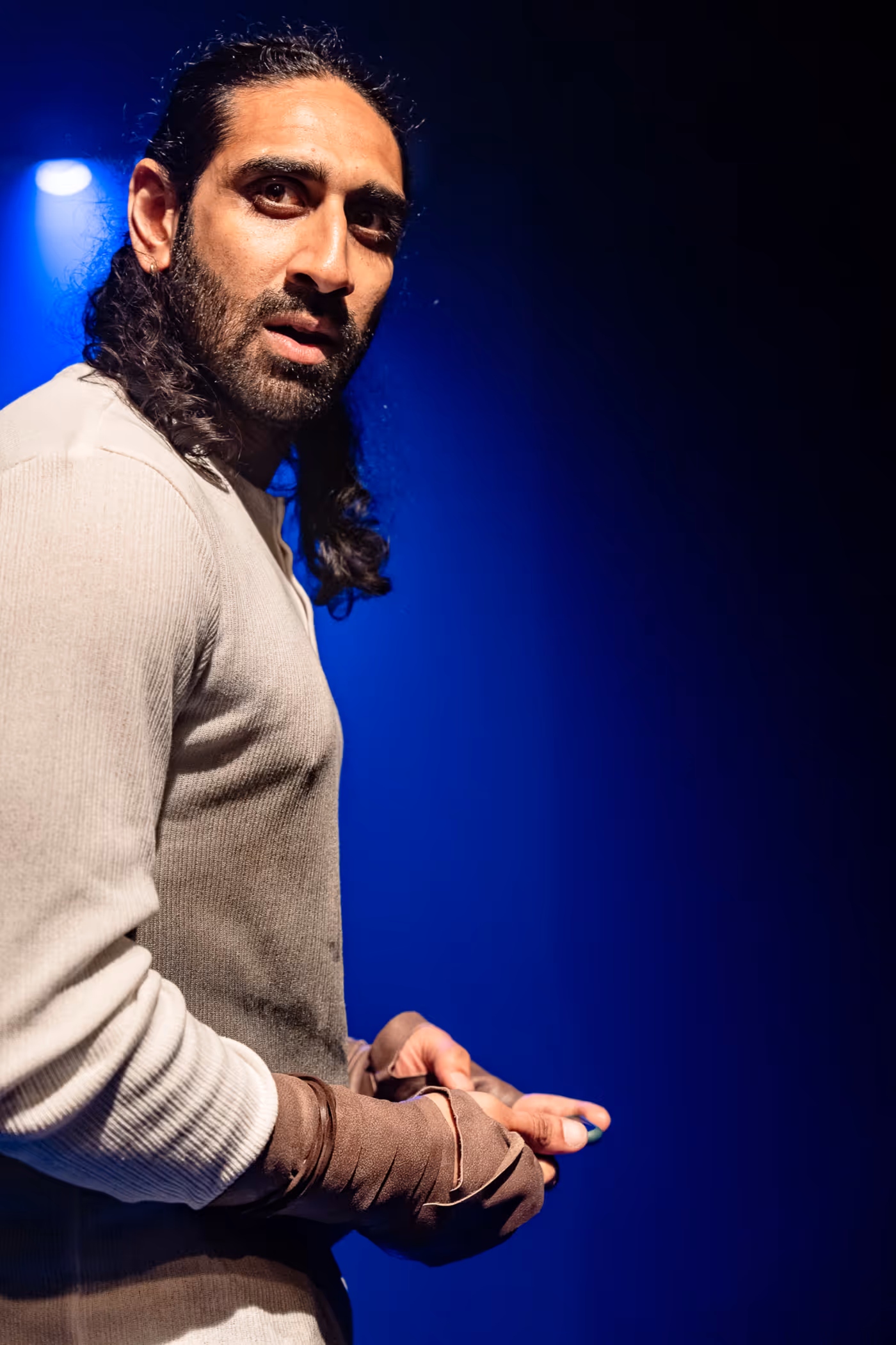 Photos: Amar Chadha-Patel in FOAL at the Finborough Theatre  Image