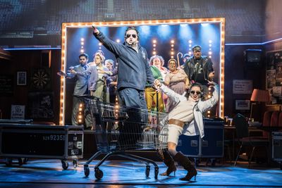 Sam Lupton, Hayley Tamaddon, and cast Photo