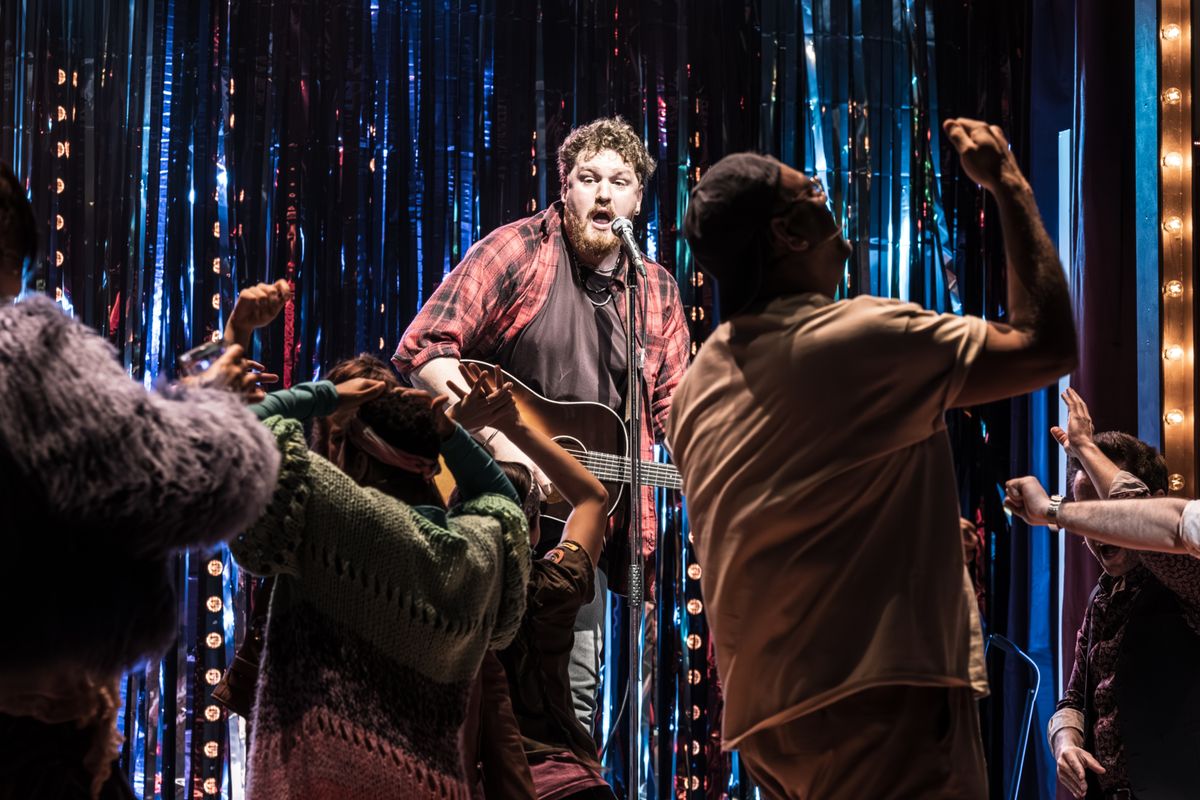 Zachary Willis at Photos: Sam Lupton and More in BANK OF DAVE the Musical