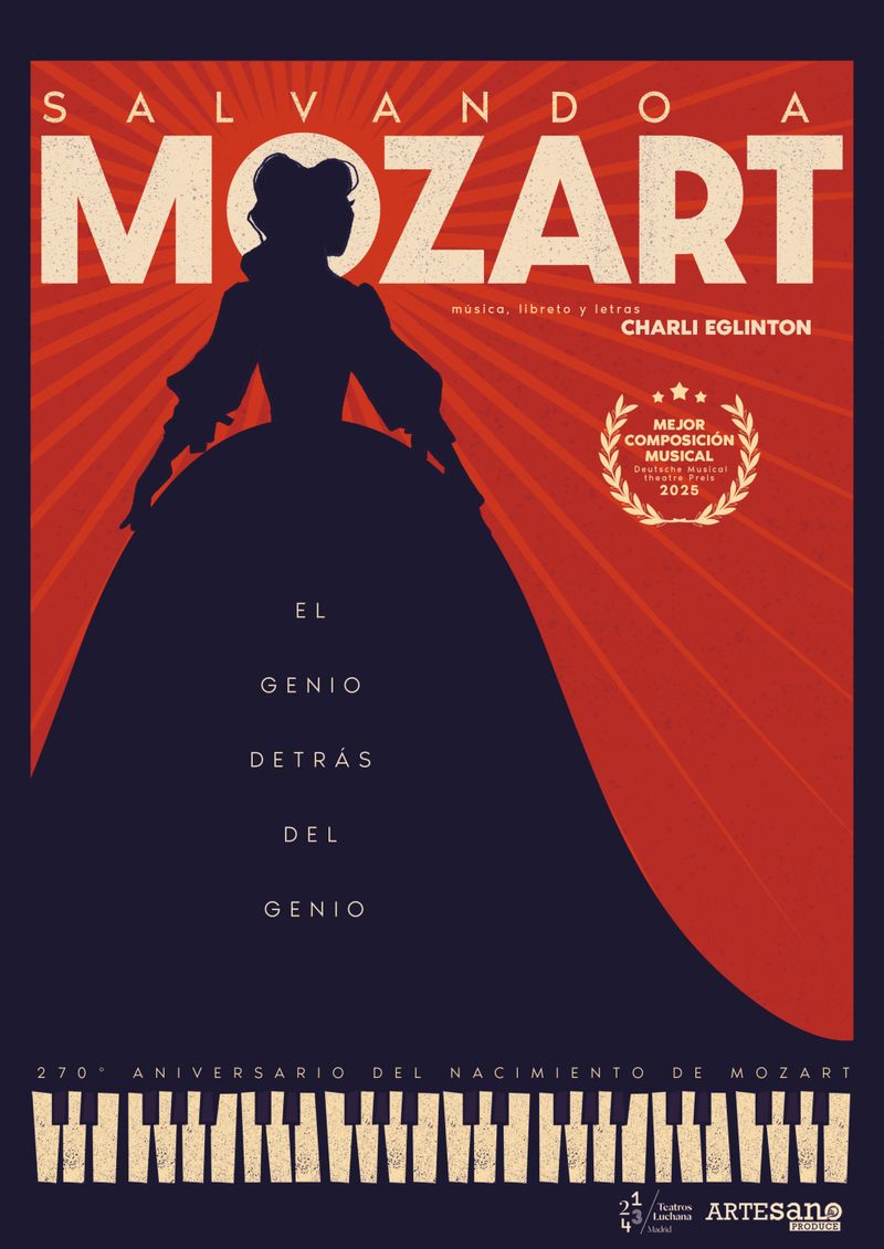SALVANDO A MOZART llegará a los Teatros Luchana el próximo noviembre Image
