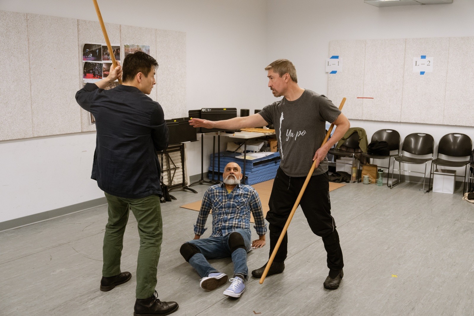 Photos: Inside Rehearsals for NAATCO's HENRY VI: A Trilogy in Two Parts — photo 3 of 12