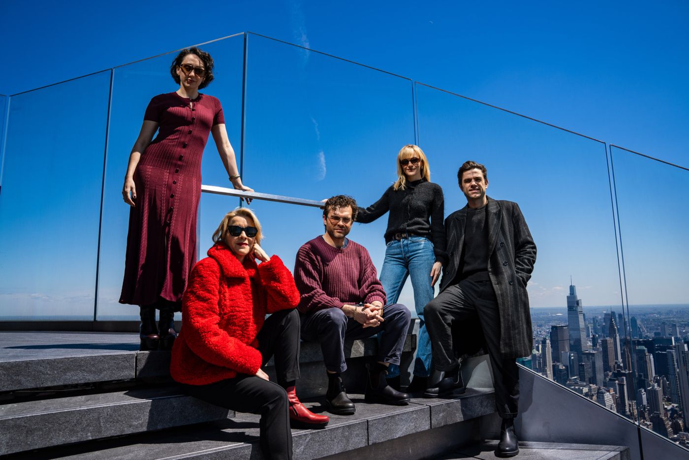 Photos: Tony-Nominated BECKY SHAW Cast Visits Edge at Hudson Yards  Image