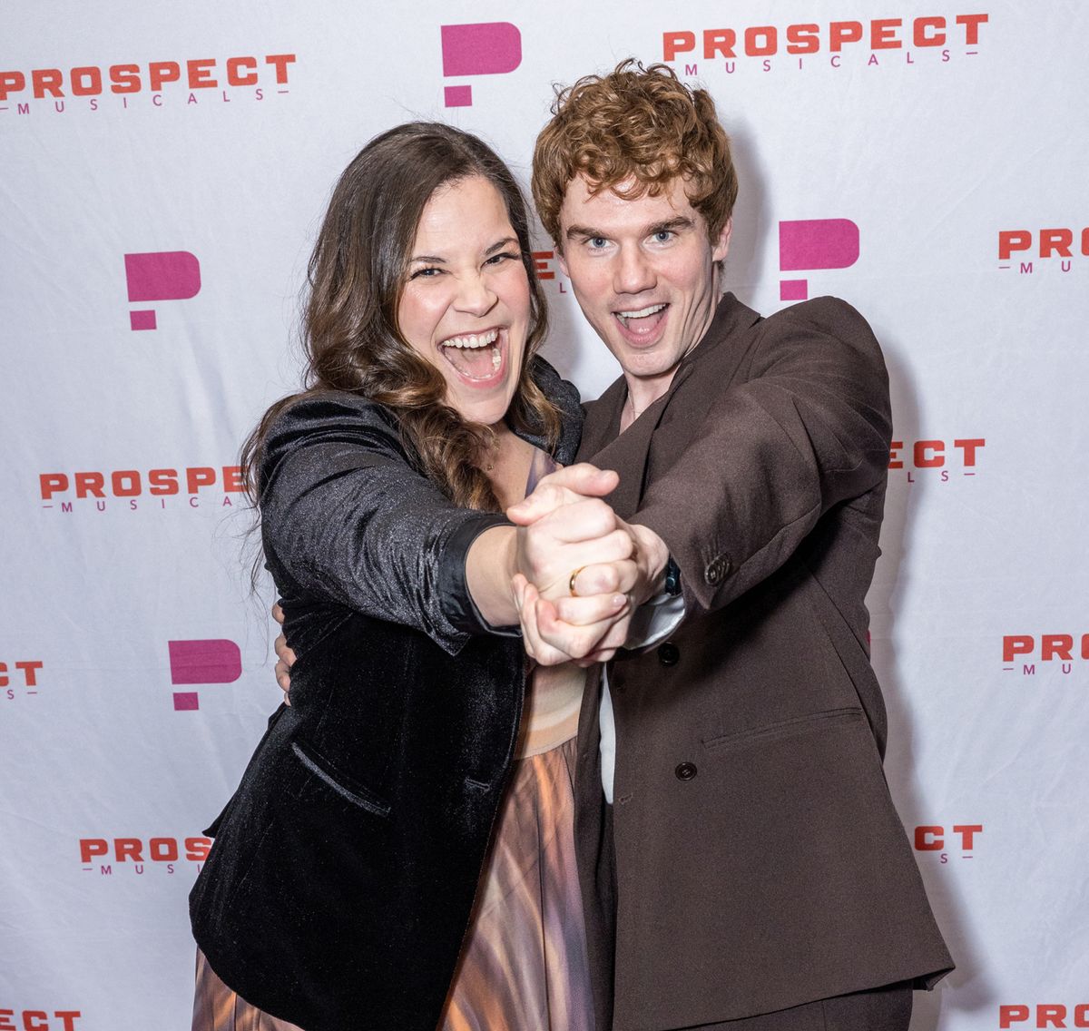 07.Honoree Lindsay Mendez and Jay Armstrong Johnson at 