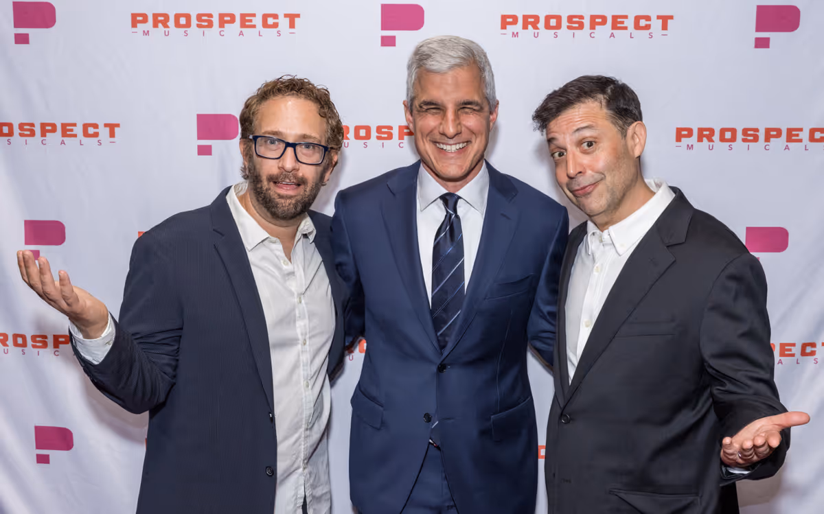 16d.David Rossmer, Ken Davenport, and Steve Rosen at 