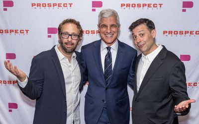 16d.David Rossmer, Ken Davenport, and Steve Rosen Photo