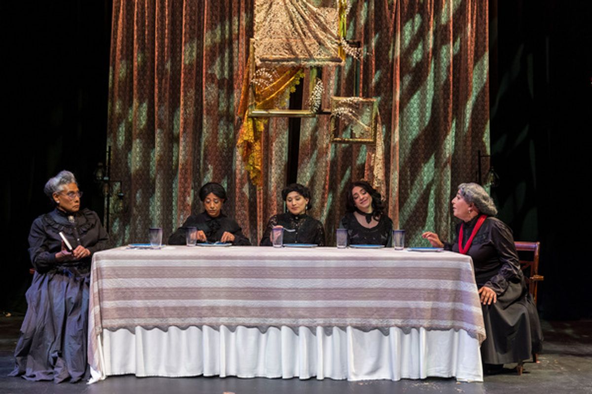 Sergio Davila, Janvier Berber, Adrian Campos, Ugho Badu and Jose Martinez at Photos: CARLOTA: ALHAJERO DE SECRETOS is Now Playing at The Los Angeles Theatre Center
